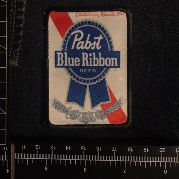 Pabst Blue Ribbon PBR patch - Picture 2 of 2